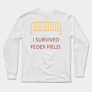 I Survived FedEx Field - Philadelphia Eagles/Washington Commanders Long Sleeve T-Shirt